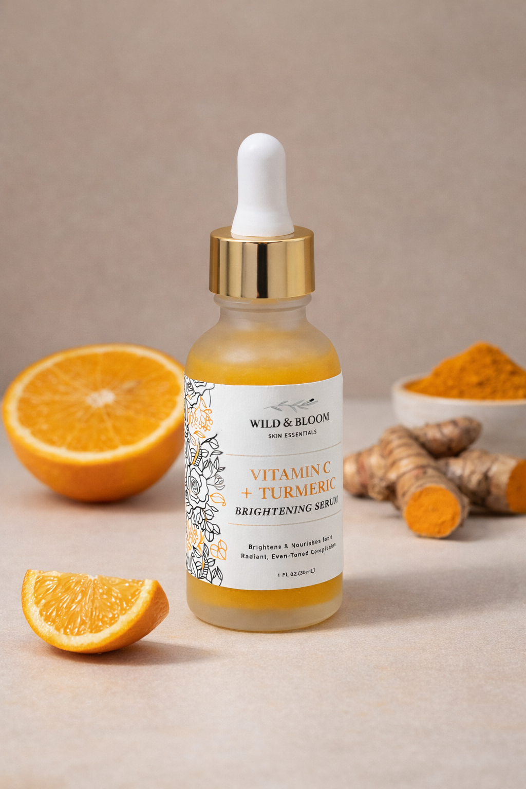 Vitamin C + Turmeric Brightening Serum
